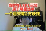 Ning：我当时在LSPL已经属于是明星选手了，一个月只有2万块钱